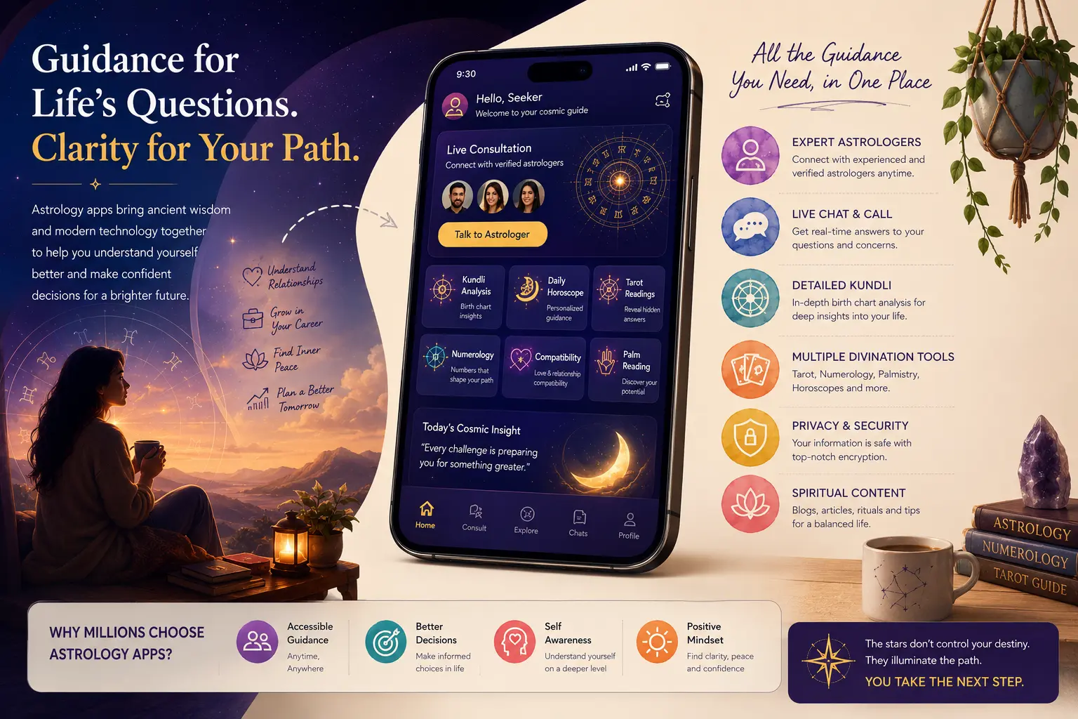 Why More People Are Turning to Astrology Apps for Everyday Guidance
